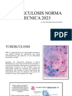 Tuberculosis Norma TECNICA 2023: Int. Med. Bernardo Marx Leon Ramirez