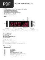 Y-128E-A User Manual