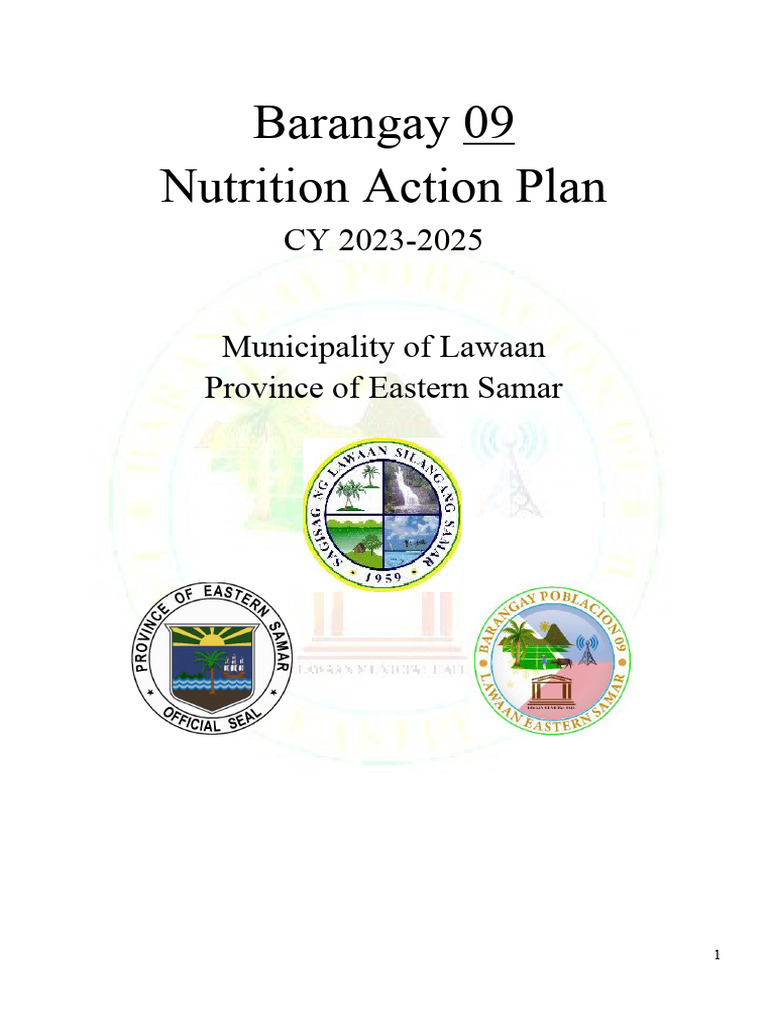 BNAP Template | PDF | Malnutrition | Human Nutrition