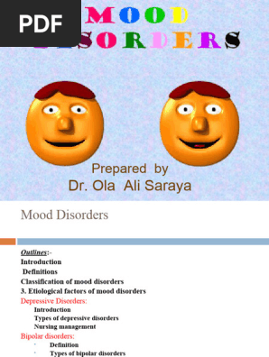 Mood Disorders Dr Ola