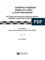 Recueil de Jurisprudence de Crimes Internationaux