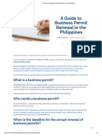 A Guide To Business Permit Renewal in The Philippines