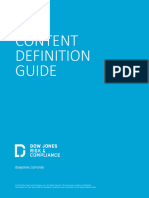 RiskCenter - Content Definition Guide