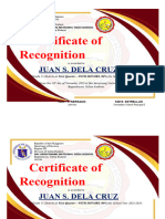 SENIOR HIGH Certificate