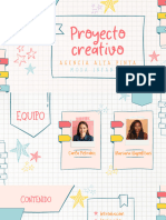 Presentación Proyecto Creativo Moda Infantil Ilustrado Con Fotos Rosa y Amarillo