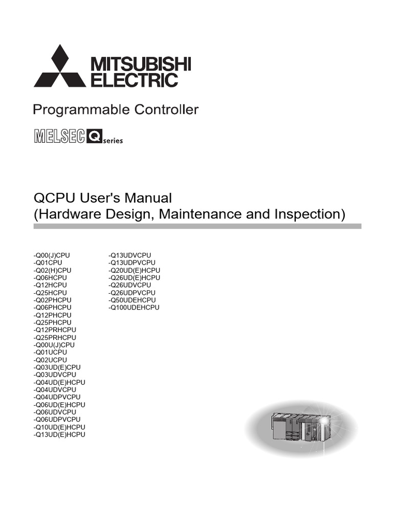 QCPU User Manual: Safety & Design Guidelines | PDF | Electrical ...