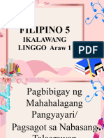 Filipino 5 Q2 W2