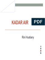 Kadar Air - 22