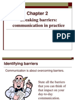 Chapter 2 - Breaking Barriers Communication in Practice