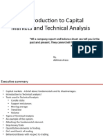 Capital Markets and Intro To Technicals