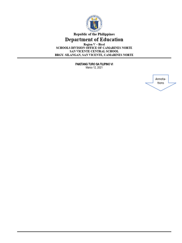 Filipino DLP Localization | PDF
