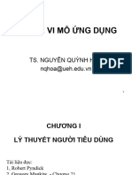 Lý Thuyết Người Tiêu Dùng