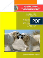 ANACP. (2009) - Manual de Modificación de Conducta Canina