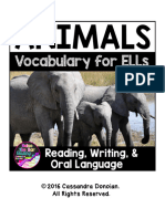 Animals Vocabulary