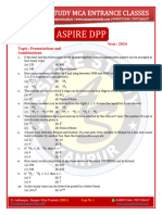 Aspire DPP: Aspire Study Mca Entrance Classes