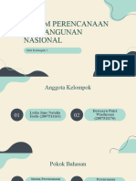 KLP 5 Sistem Perencanaan Pembangunan Nasional