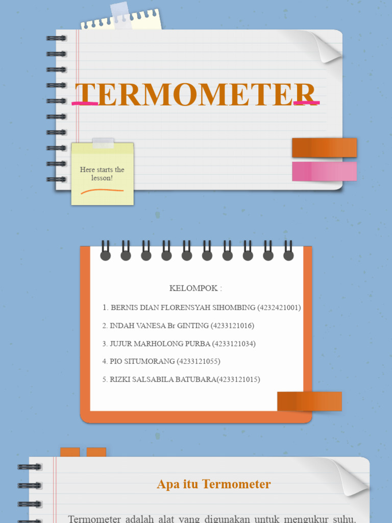 TERMOMETER | PDF | Sains & Matematika