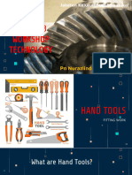 Topic 1. Hand Tools