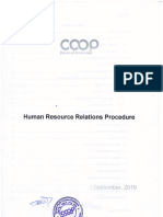 HR Relations Procedure