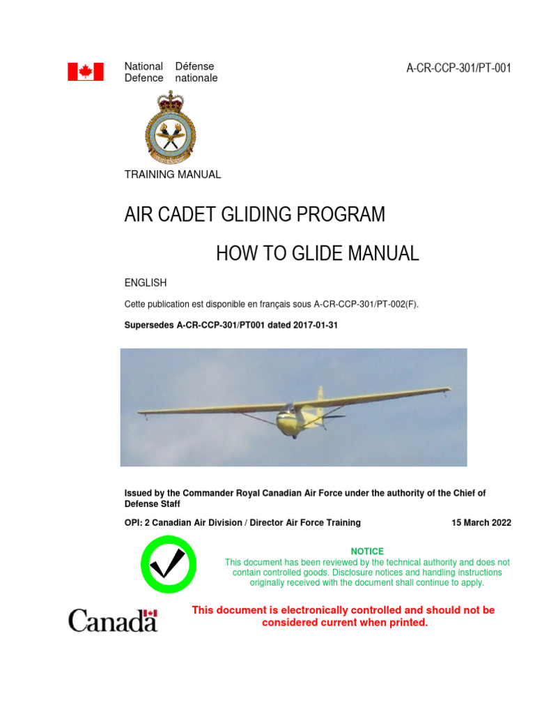 Gliding Techniques for Air Cadets | PDF | Flight Control Surfaces ...