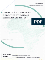 Growth and Debt in Ethio