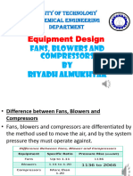 Fans, Blowers and Compressors