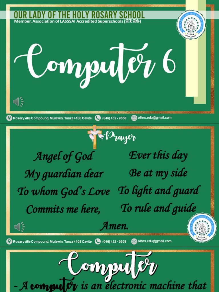 Information About Evolution Of Computer