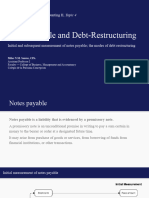 Notes Payable and Debt-Restructuring