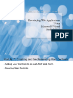 Developing Web Applications Using Microsoft Visual Studio 2008