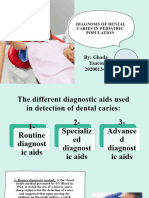 Diagnosis of Dental Caries in Pediatric Population