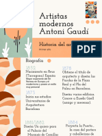 Artistas Modernos Gaudi