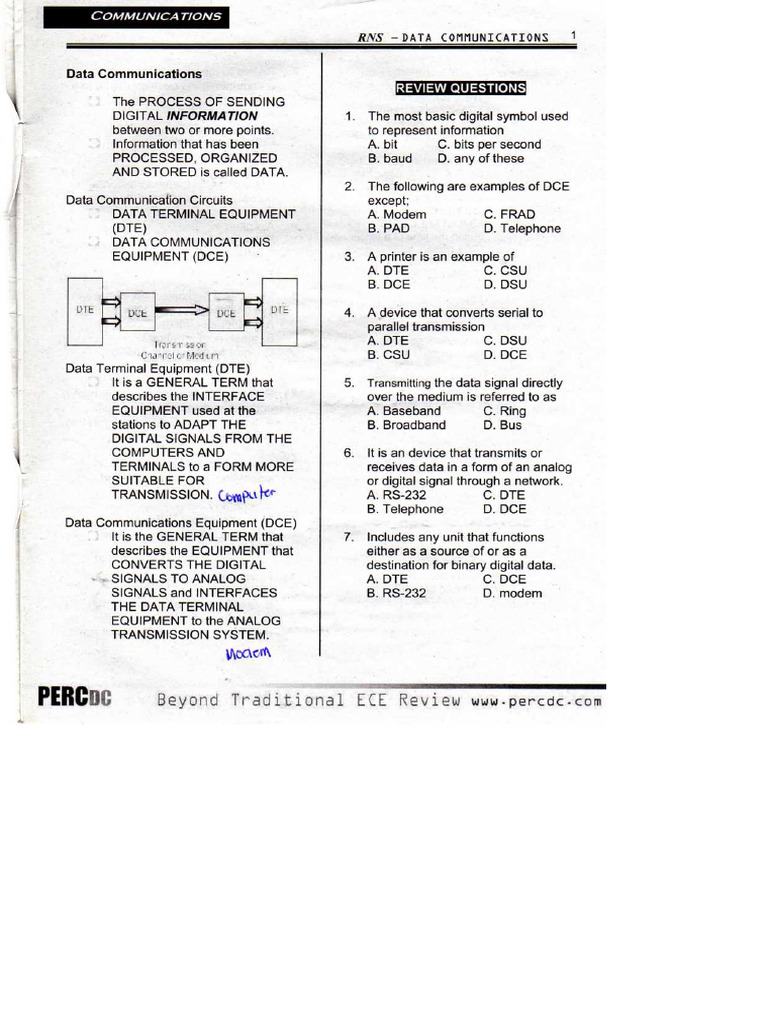 09 Data Communications | PDF