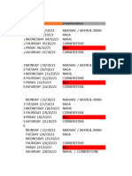 Attendance