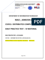 CS3551 - DC - DPT - Iv - Q and A Unit - Iii Notes (2 - Topics)