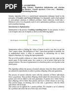 Notes - Unit III Genetic Algorithms - Print