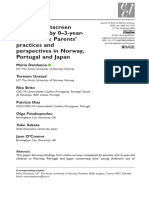 Dardanou Et Al 2020 Use of Touchscreen Technology by 0 3 Year Old Children Parents Practices and Perspectives in Norway