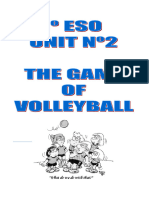 1º ESO UNIT 02 THE GAME OF VOLLEYBALL Ouyea