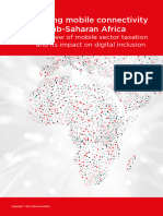 Taxing Mobile Connectivity in Sub Saharan Africa 2017