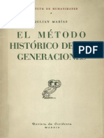 Julián Marías - El Método Histórico de Las Generaciones-1-24