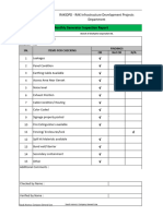 Env-F016 Monthly Generator Inspection Report