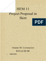 HEM 11 Proposal Skirt