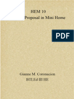 Hem10 Mini House Proposal