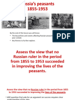 Peasants 1855-1953
