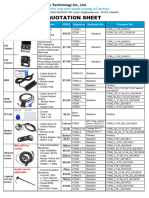 IStartek Price List of Optional Accessories V202304