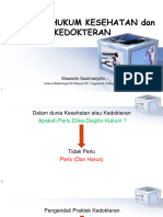 Aspek Hukum Kesehatan & Kedokteran (Dr. Siswanto S)