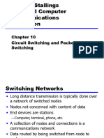 CS553 ST7 Ch10-CircuitandPacketSwitch