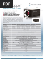Point Grey Grasshopper Datasheet