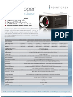 Point Grey Grasshopper Datasheet