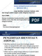 Konsep Identitas Nasional, Hakikat, Sifat Dan Fungsi Pokok Negara Serta Integrasi Nasional