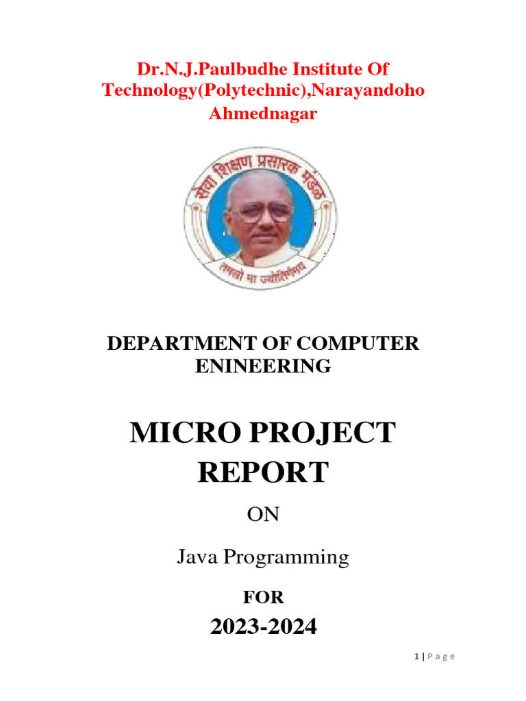 Css Microproject Format | PDF | Systems Engineering | Computing